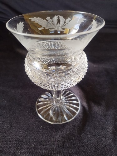 Edinburgh thistle cut crystal - edinburgh,
